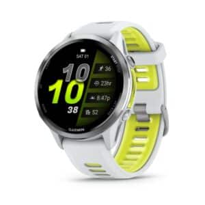 חדש!!!  שעון מולטיספורט חכם - Forerunner® 970 Whitestone/Amp Yellow| 47mm